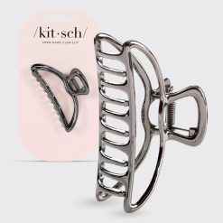 Hematite Metal Claw Clip